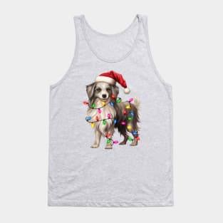 Christmas Dog Chinese Crested Tank Top